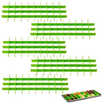 5 Sets Freeze dryer Tray Dividers For Harvest Right Freeze Dryer Medium Trays. Adjustable Locking Grid for The Cube Freeze Dryer,Freeze Dryer Accessories