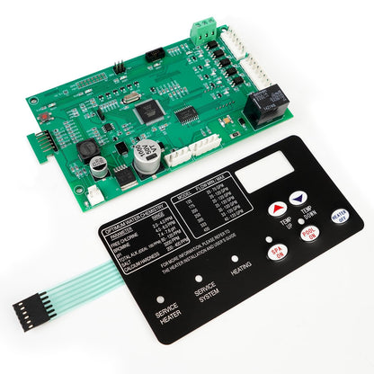 Control Board Kit with Switch Pad Replacement# 472610Z Replace 42002-0007S Compatible with Mastertemp Max-E-Therm Pentair Pool & Spa Heaters Compatible with All NA LP Series Models