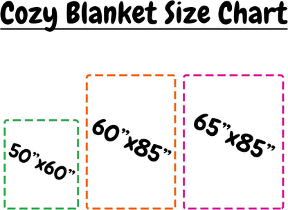 Personalized Custom Oversized Fleece Sweatshirt Blanket (65"x85") - Throw Keepsake Blanket for Housewarming, Babies,