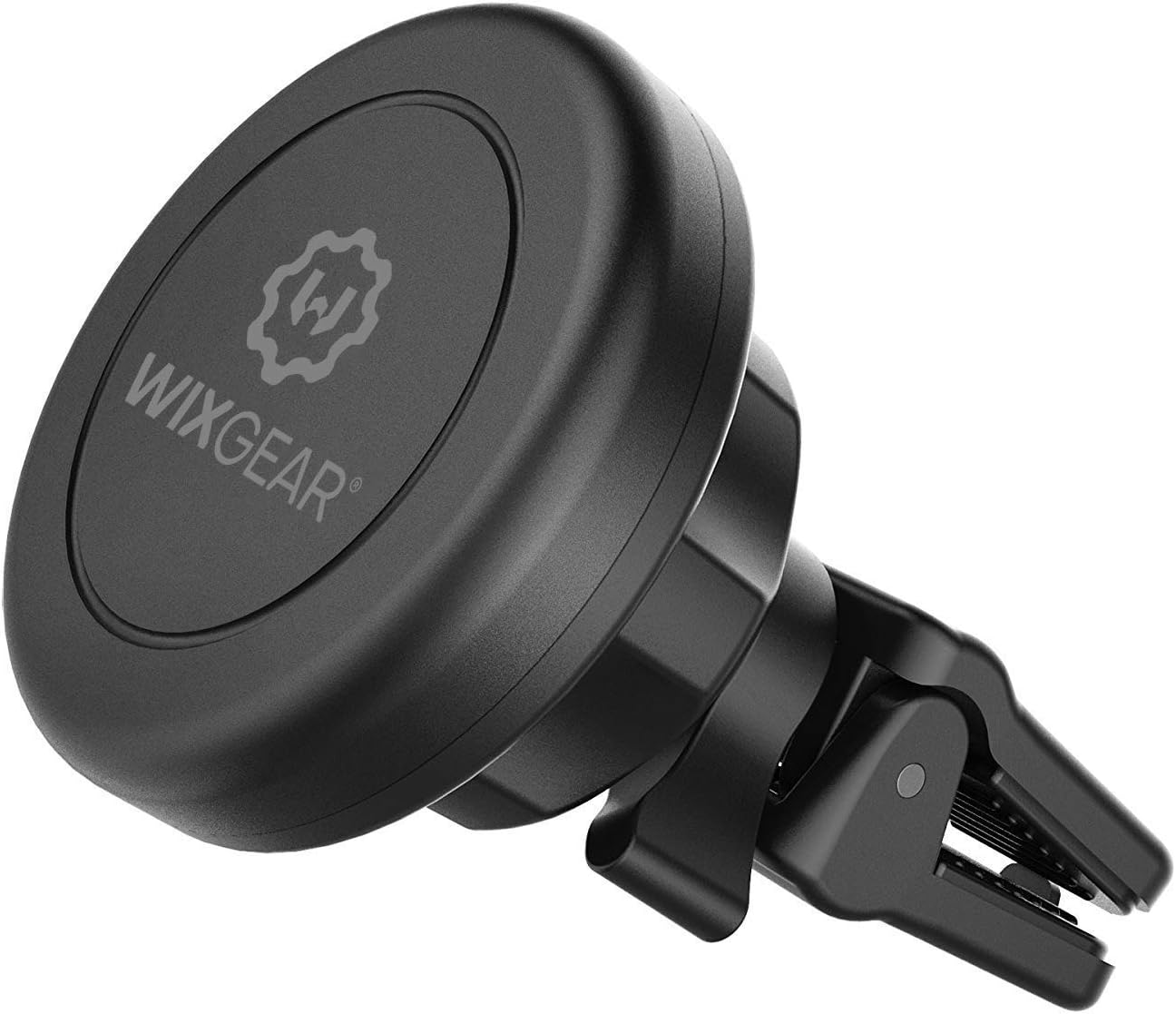 WixGear Universal Twist-Lock Air Vent Magnetic Car Mount Holder for Cell Phones with Fast Swift-snap Technology – Supports Devices up to 14oz