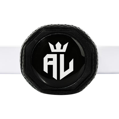 Franklin Sports PRO Pickleball Paddles – C45 Carbon Fiber Series - Official USAP + UPA Approved Pickleball Paddle - Aurelius 14mm Polymer Core - Official Shape of Anna Leigh Waters - Black/White