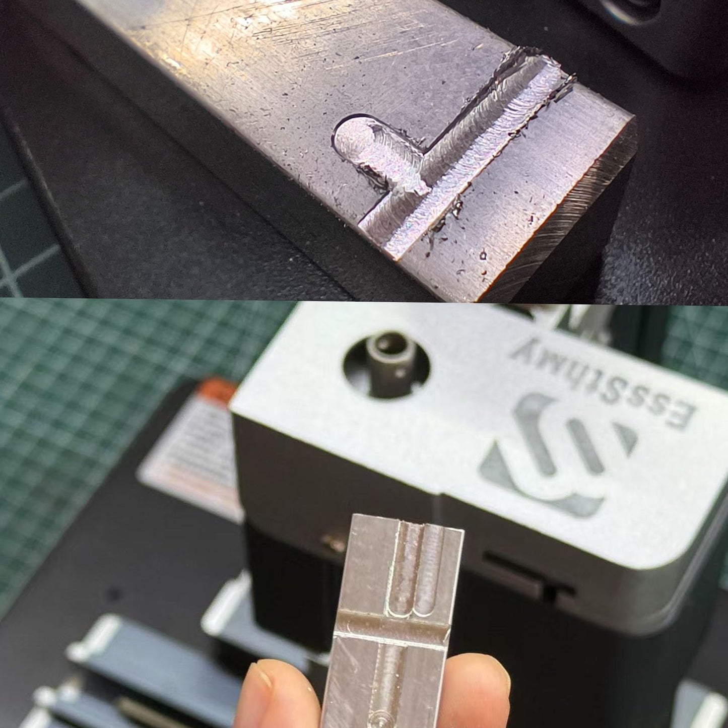EssSthmy Full Metal Mini Milling Machine 36W 20000RPM - Precision Desktop Mill for Woodworking,Milling&Drilling Machine DIY Crafts & Hobbyists