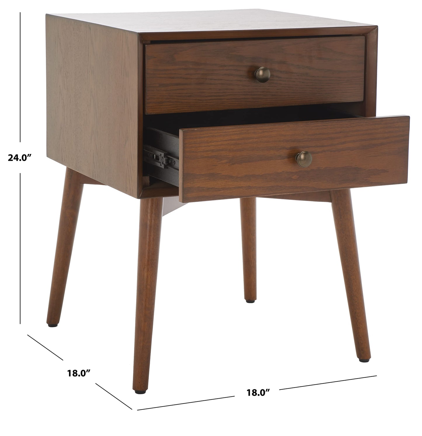 Safavieh Home Collection NST6407 1, Medium Oak/Antique Gold