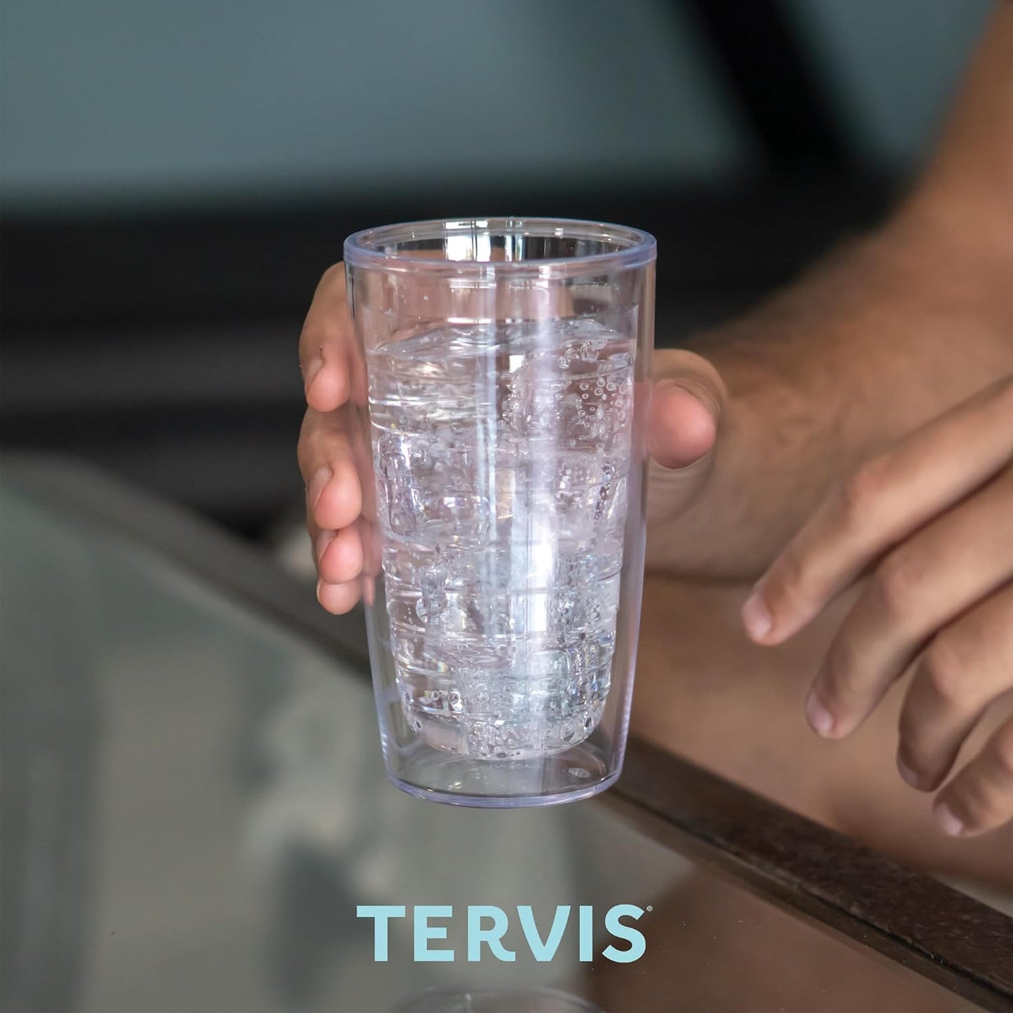 Tervis Coastal Wild Horses Double Walled Insulated Tumbler Travel Cup, 16oz, Made in USA