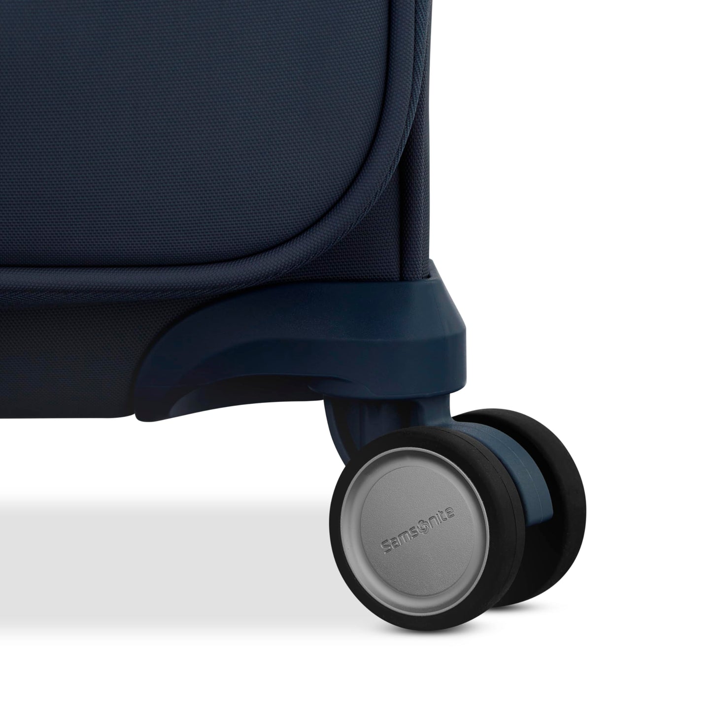Samsonite Elevation Plus 30-Inch Large Checked Luggage - Expandable Softside Spinner Suitcase - Midnight Blue