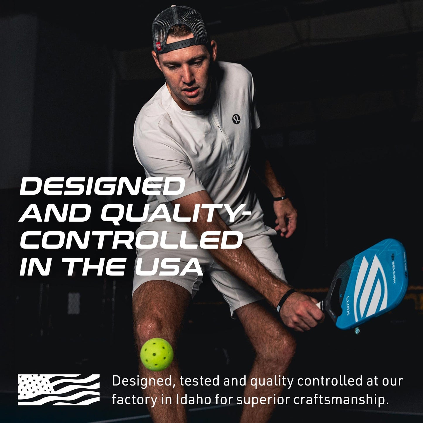 Selkirk Sport LUXX Control Pickleball Paddle | Florek Carbon Fiber Pickleball Paddles with a Polypropylene X7 Core | The Pickle Ball Racket Designed for Ultimate Power & Control | Invikta Blue