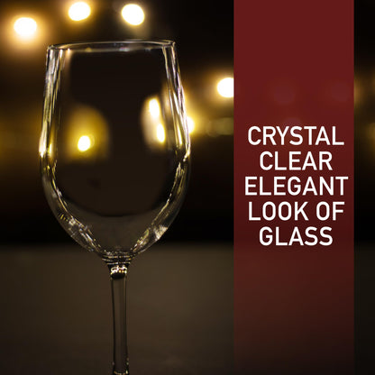 D'Eco Unbreakable Tritan Stemmed Wine Glasses, 12 oz (Set of 16) - Shatterproof, Crystal-Clear, BPA-Free Tumblers – Indoor & Outdoor Cups Great for Parties & Entertaining - Mothers Day Gift for Mom