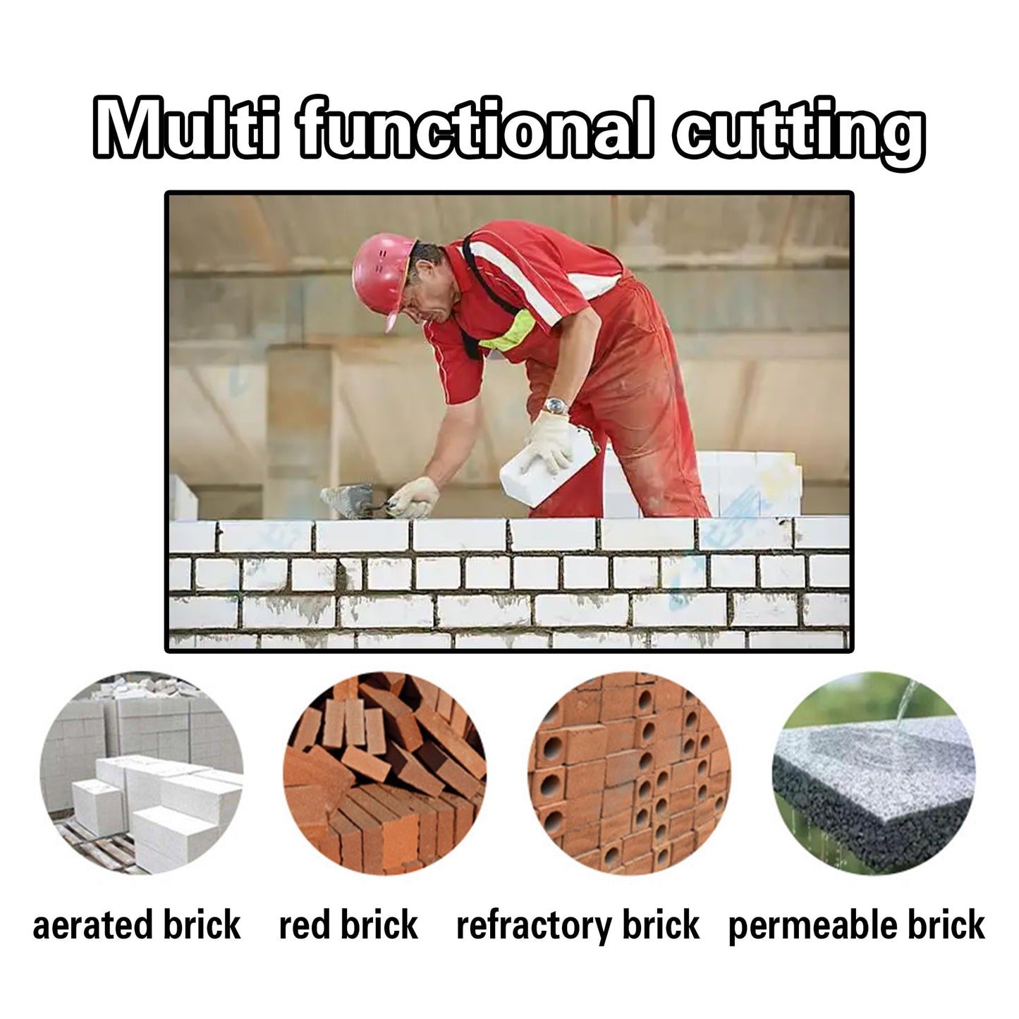 Wlikoci Heavy Duty Paver Block Splitter - Wheel-Equipped Concrete and Stone Brick Cutter for Efficient Paving, Granite and Marble Landscaping Projects (20)