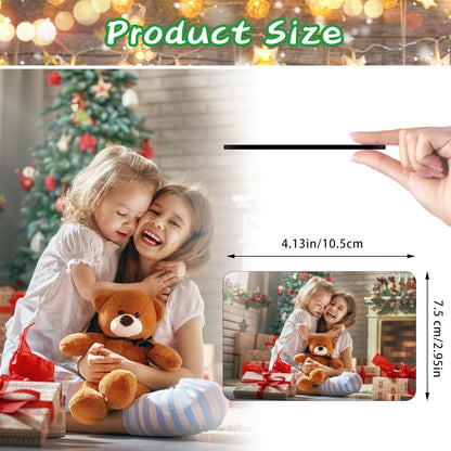 Sublimation Magnet Blanks 4x3 inch, 20PCS Personalized Blanks for DIY Kitchen Refrigerator Office Decor