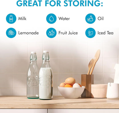 34 oz Amici Hermetic Milk Bottle