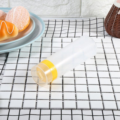 4-Hole Fdit Mayo Dispenser Bottle, Mayonnaise Dispenser Sauce Squeeze Bottle Japanese Mayonnaise Dispenser for Jam