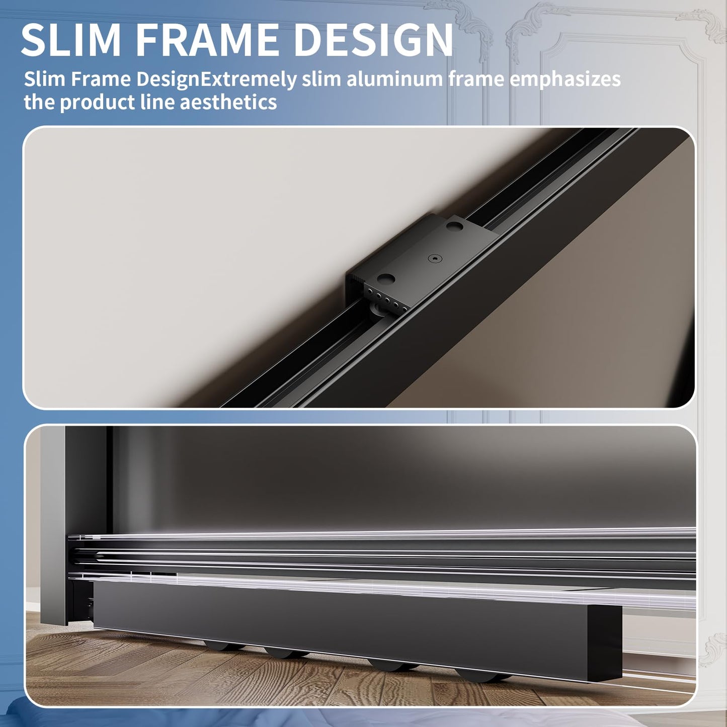 40" x 87" Frosted Glass Barn Door, Concealed Sliding Barn Door with Soft Close, Waterproof Modern Sliding Door for Bathroom/Kitchen Privacy, 5/16"(8mm) Tempered Glass, Fits 28"-36"W x 72"-85"H, Black