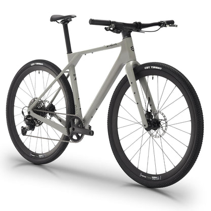 SAVADECK Carbon Gravel Bike - T800 Carbon Frame & Fork | Shimano U6000 11-Speed Groupset | Hydraulic Disc Brakes | 700CX40mm All-Terrain Tires | Men & Women Road/Off-Road Bicycle (Gray, 55cm)