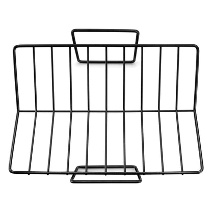 E-far Turkey Roasting Rack, V-Shaped Non-Stick Stainless Steel Rib Rack for Smoking and Grilling, Large Turkey Rack for Oven Roasting Pan, Heavy Duty & Easy Clean, 14.4 x 10 Inches