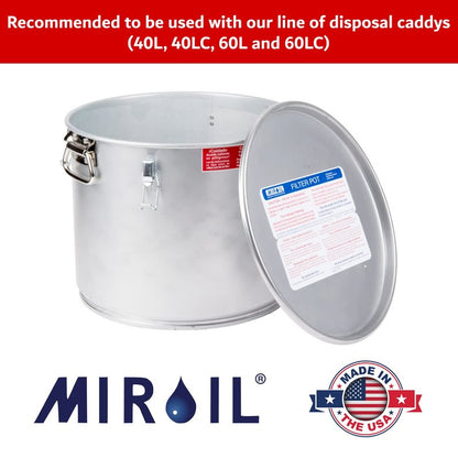 MirOil RB22FS Oil Polishing Filter Bag, Maintain Quality & Taste of Fried Foods, Reduce Contaminants, Extends Life of Hot & Cold Cooking Oil for Diner, Restaurant & Food Service(Bag Only) - Part 12748