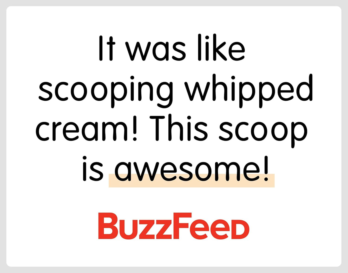 Frozen SUMO Stainless Steel Ice Cream Scoop With Ergonomic Handle - Sturdy, Dishwasher-Safe Scooper For Effortless