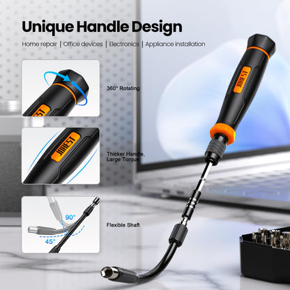 JOREST 152 in 1 Precision Screwdriver Set, Tool Gifts for Men, Magnetic Tool Kit with Torx Triwing Bits, Repair for Electronics,Macbook, Laptop, PC, RC, PS5, iphone,Jewelers, XBOX, Glasses