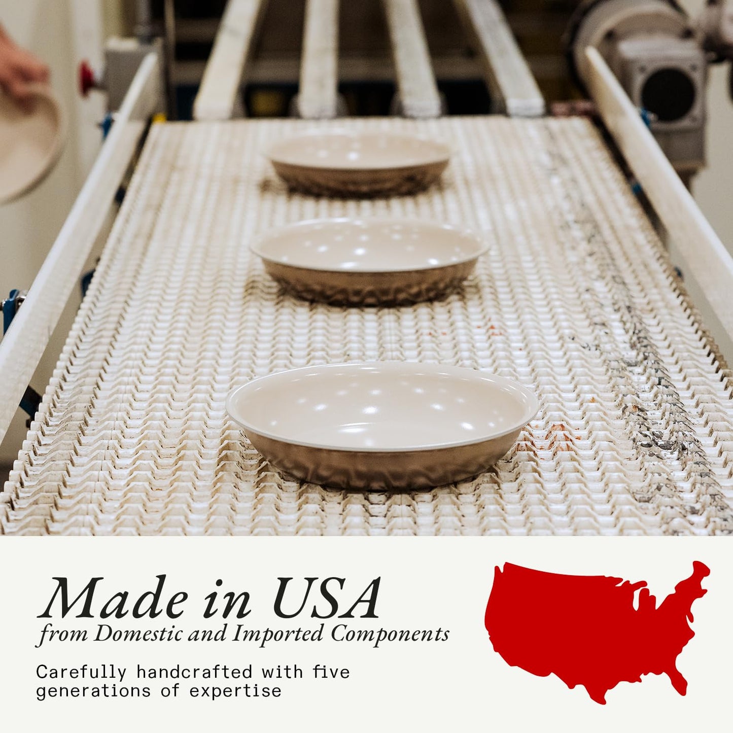Made In Cookware - 8" Ceramic Non Stick Frying Pan (Discontinued CeramiClad 1.0) - 5-Ply Stainless Clad with Stay-Cool Handle - Professional Cookware - Crafted in USA - Induction Compatible