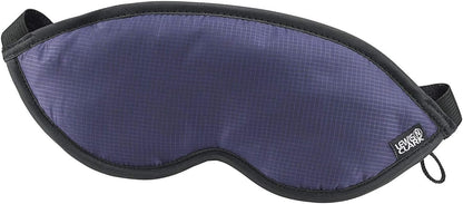 Lewis N. Clark Comfort Eye Mask + Sleep Aid to Block Light for Travel, Airplane, Hotel, Airport, Insomnia + Headache Relief with Adjustable Straps, 2 pack, Black