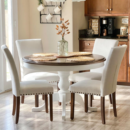 COLAMY Upholstered Dining Chairs Set of 4