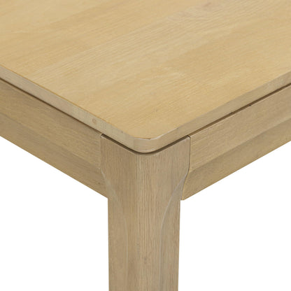 NTC Flow 47-Inch Console Table, Modern Solid Wood Entryway Table with Hidden Drawer, Waterproof & Heat Resistant, Narrow Table for Hallway, Living Room & Foyer, Sand