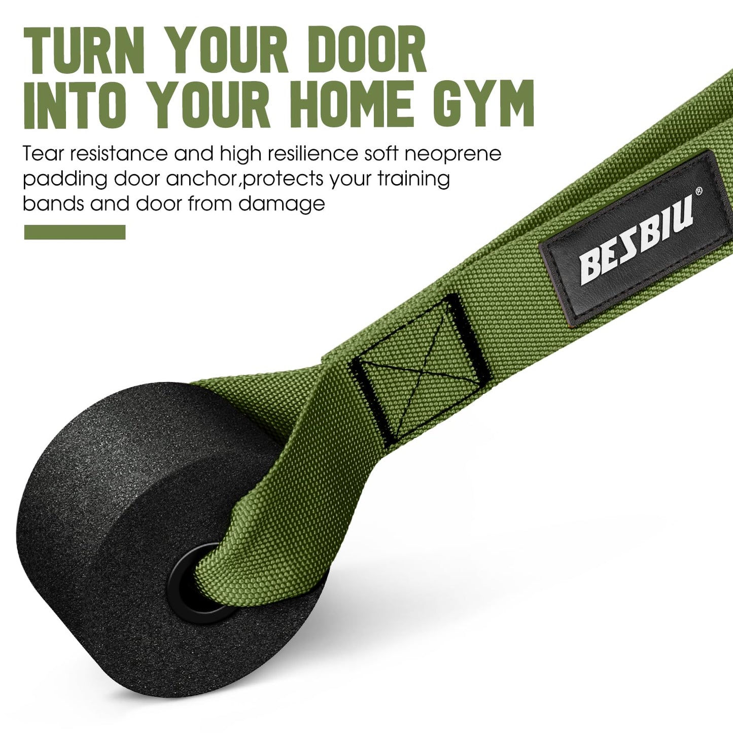 Heavy Resistance Bands for Working Out, 300lbs/360lb/420lb Exercise Bands Workout Bands with Handles, Door Anchor, Ankle Straps, Home Gym Workout Equipment for Men Fitness Strength Training Stretching