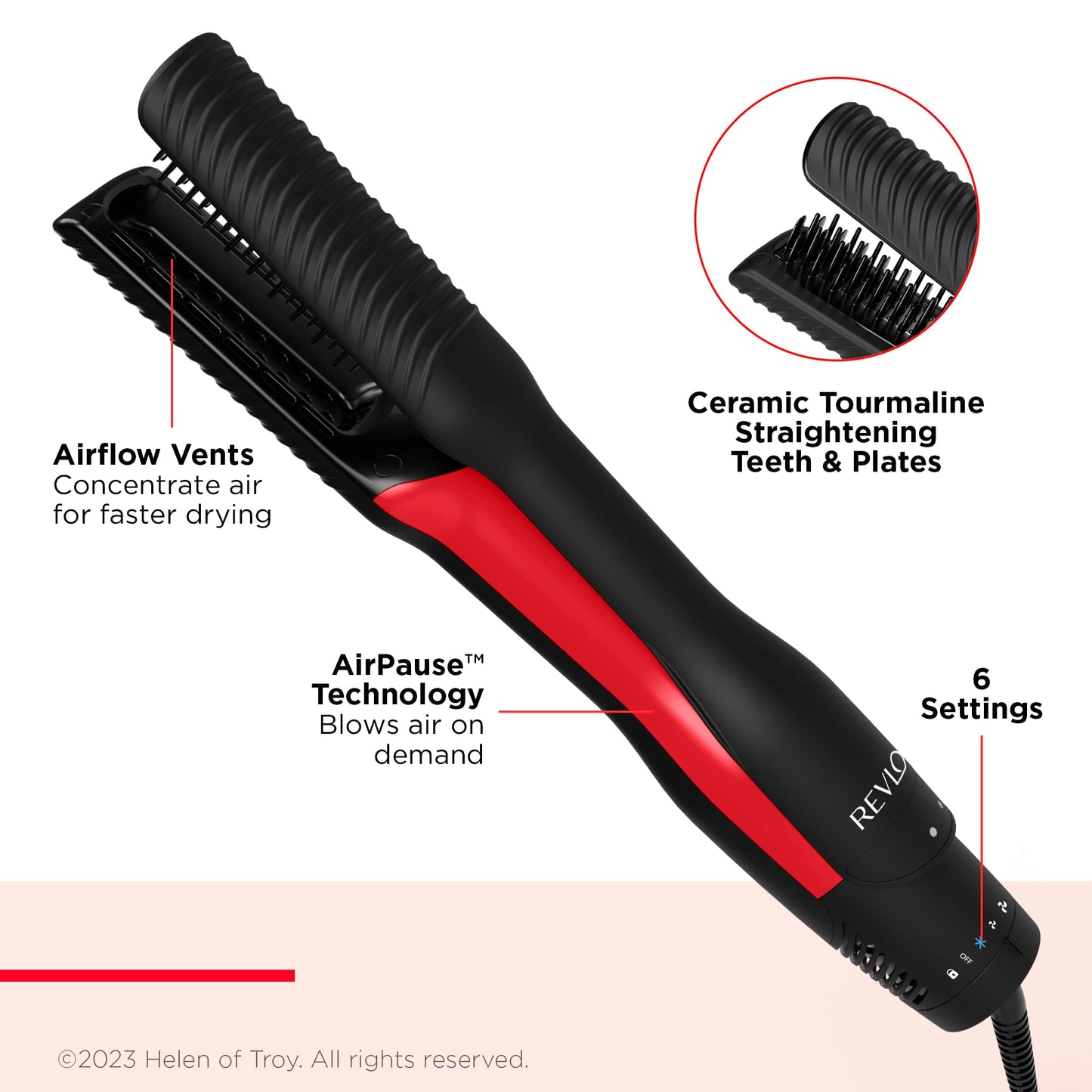 Revlon One-Step™ Air Straight, Black