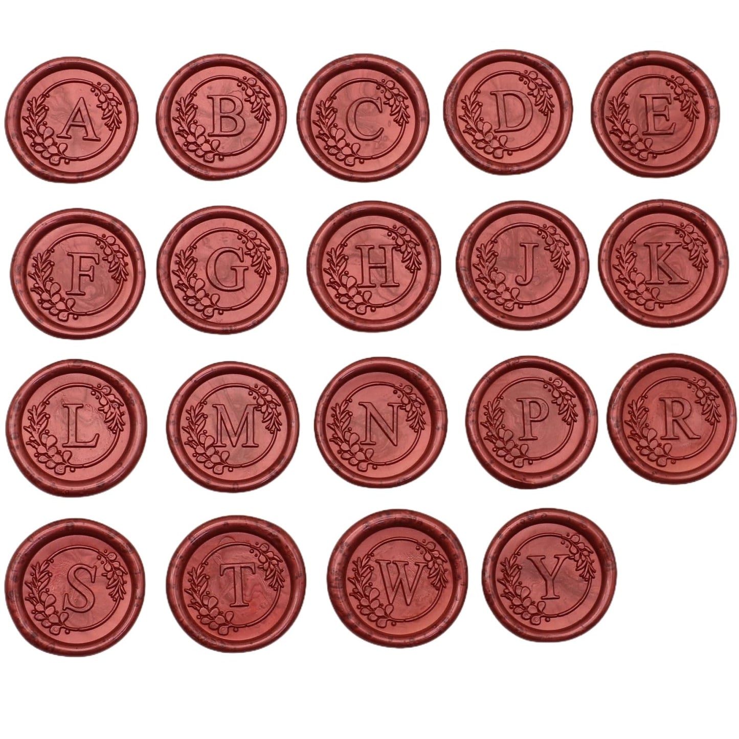 Initial Alphabet C Wax Seal Stamp Set, Retro Letter Sealing Stamp with 150Pcs Sealing Wax Beads in 5 Color, Melt Non Stick Spoon Pen Kit for Wedding and Christmas (C)