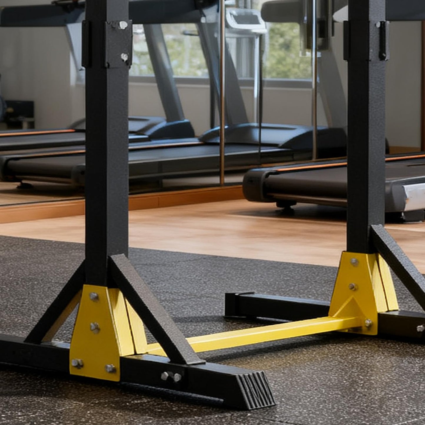 Heavy Duty Free Standing Pull Up Bar 11 Level Height Adjustable Dip Station for Home Gym Multi Function Strength Training Fitness Workout Station