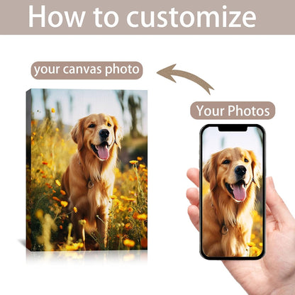 SPECPIX Custom Canvas Prints - Personalized Wall Art for Family, Pets & More | 24x32 Inches