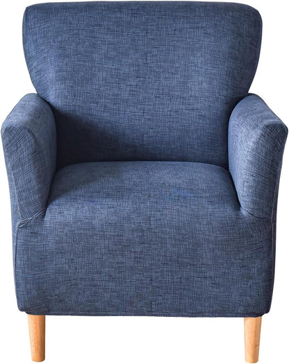 1-Piece Sofa,A16 CRFATOP Stretch Mid Century Modern Armchair Slipcover Accent Chair Covers with Arms Soft Chair