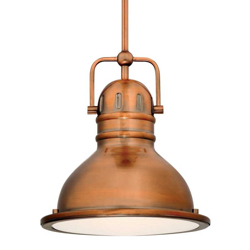 Westinghouse 63084A Boswell Pendant, Mini, Washed Copper