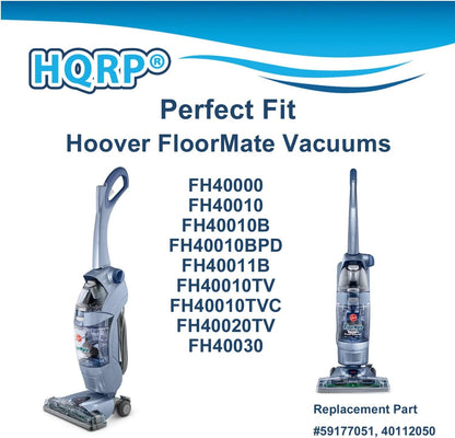 40112050 FH40030 FH40011B FH40000 FH40005 FH40010 FH40010B HQRP Filter Compatible with Hoover FloorMate SpinScrub
