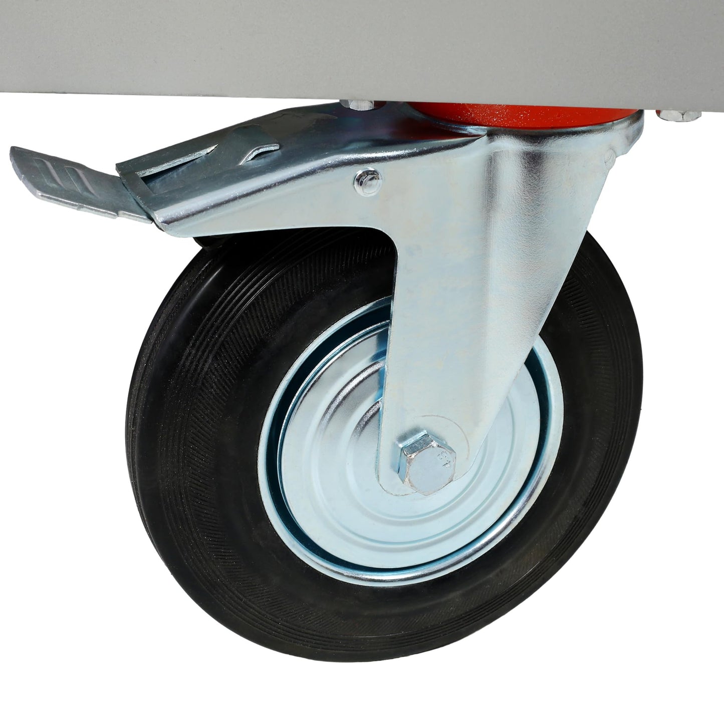 Industrial Heavy Duty Platform Truck Flat Dolly Cart with Wheels 2000 LB Capacity Steel Smooth Deck Moving Equipment for Warehouses