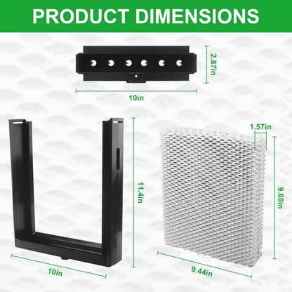 Aulpq 4793 Humidifier Maintenance Kit for AprilAire Whole-House Humidifier 550 558 550A with Water Panel Model No. 10 Humidifier Replacement Filter