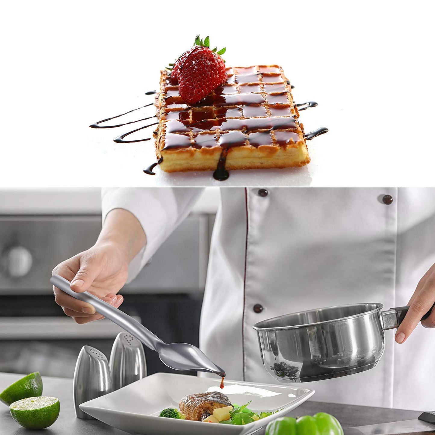 7 Piece Stainless Steel Culinary Specialty Tools Set for Professional Chefs and Home Cooks