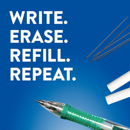 Paper Mate Clearpoint Mechanical Pencils, 0.7mm HB #2 Pencil Lead, 2 Pencils, Assorted Barrel Colors, 10 Count - Back to School,Teacher Supplies, Drawing, Sketching