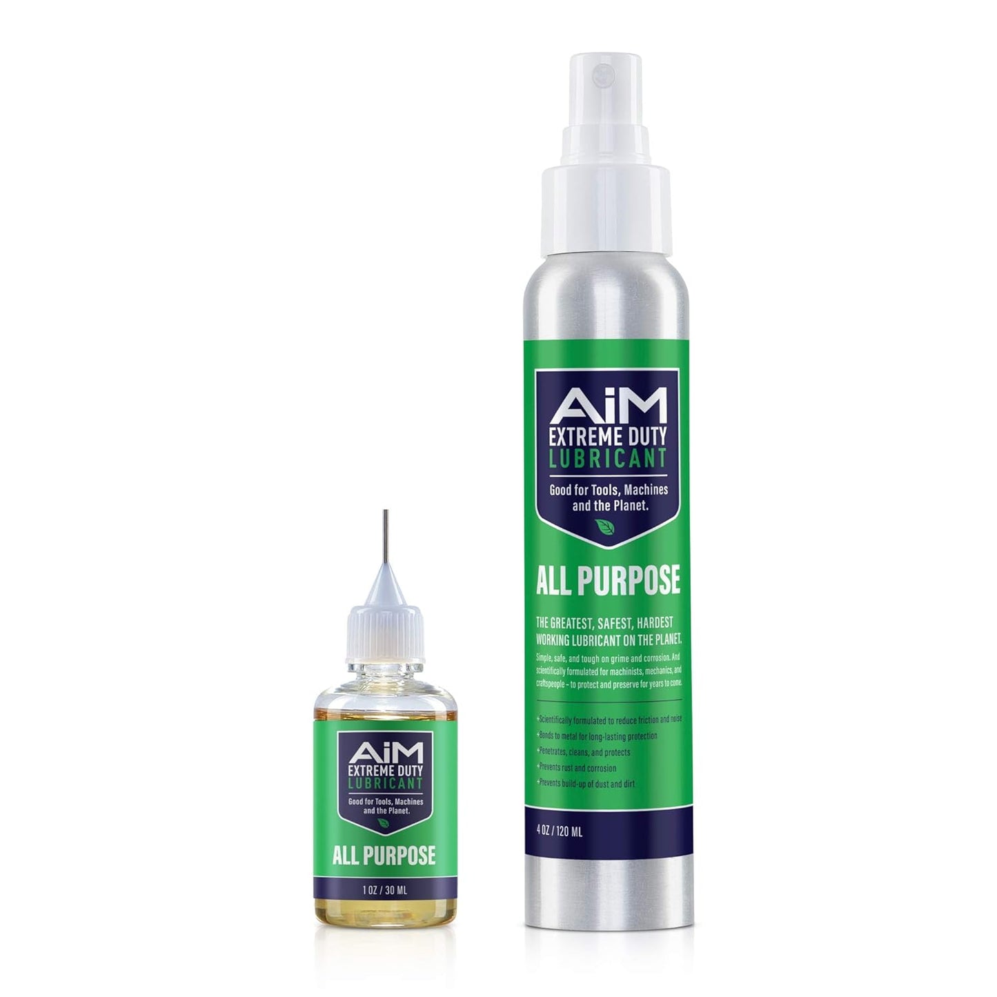 PlanetSafe Lubricants Hedge Trimmer Oil - 1 oz & 4 oz Spray for Blades & Tools | Made in The USA