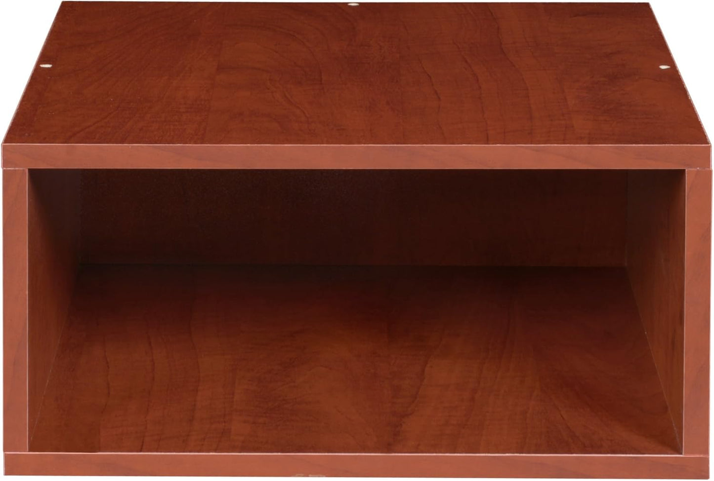 Niche Cubo Half Size Stackable Storage Organizer Cube in Warm Cherry