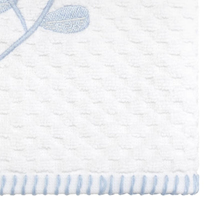 Izod - Fingertip Towels, Soft & Absorbent Embroidered Cotton with Textured Terry Weave, Evergreen Bathroom Decor (Kingsley Collection, 2-Pack)