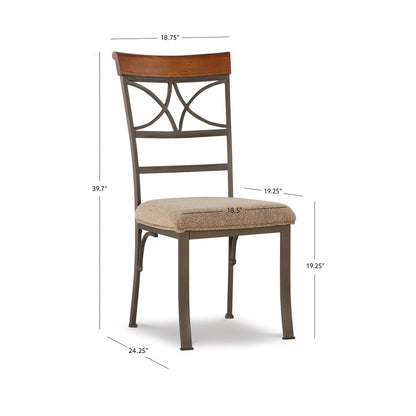 Powell Hamilton Dining 5 Piece Set, Medium Cherry