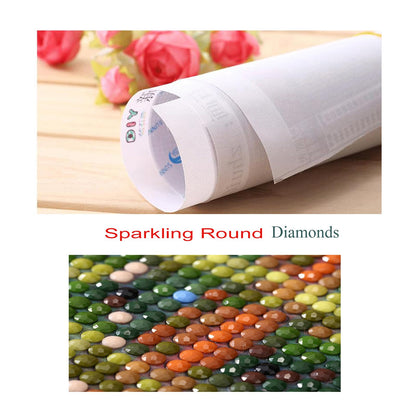 BOHADIY Inspirational Diamond Painting Kits for Adults 5D Diamond Art Kits for Adults, Sloth Large Size 16x27.5 Inch DIY Full Drill Paintings with Diamonds Gem Art Crafts for Home Wall Decor