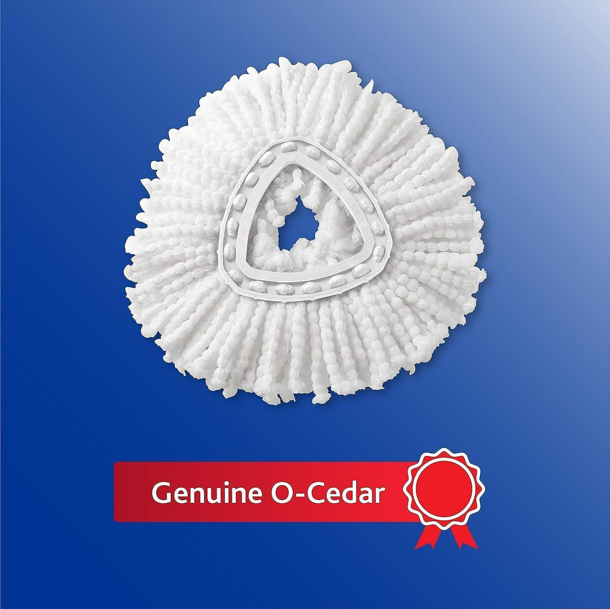 O-Cedar EasyWring Mop Head Refill - Pack of 3 Replacement Heads for Effortless Cleaning