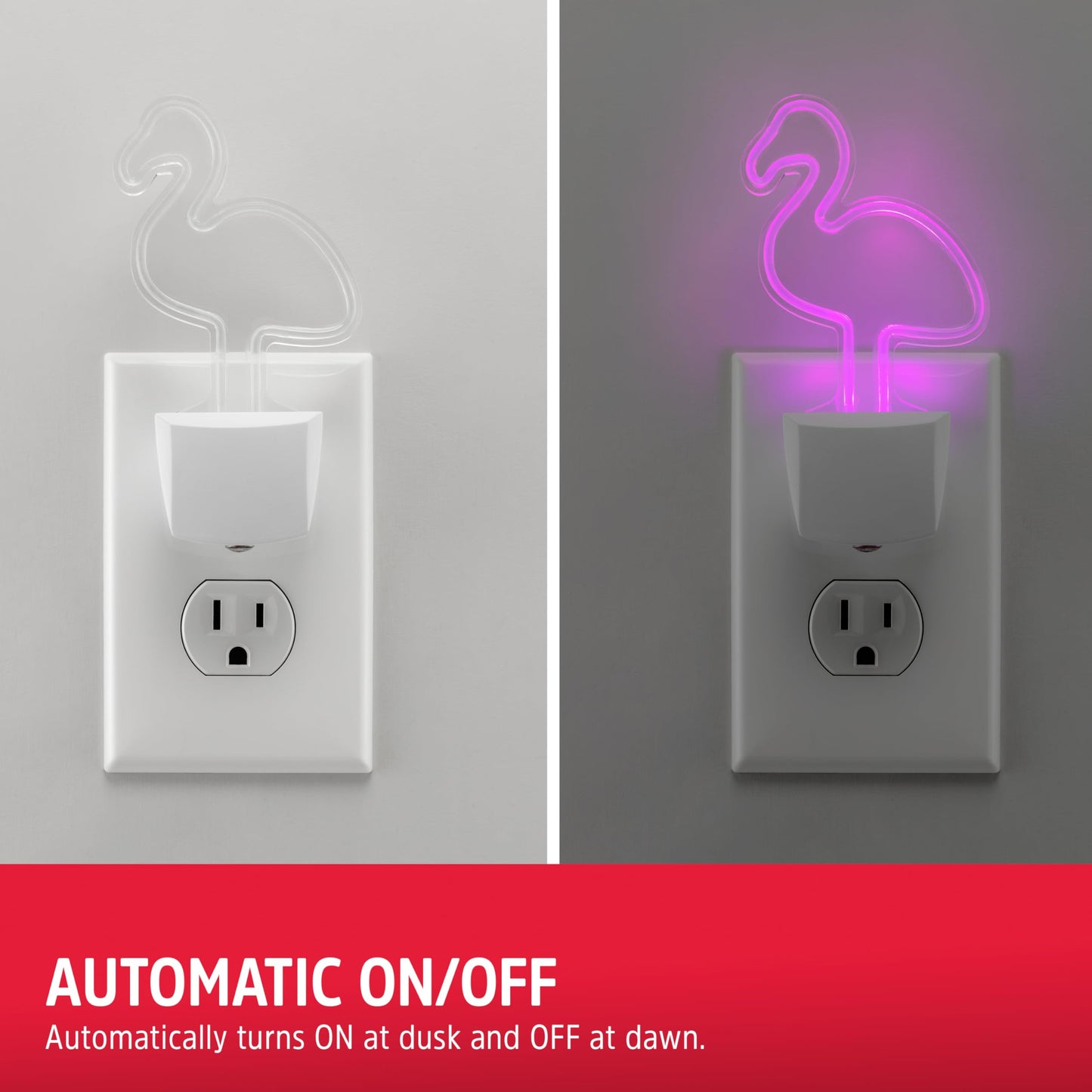 Energizer Night Light, Color Changing, Nightlight for Bedroom, Bathroom, Nursery, Hallway, Kitchen,White Base, 81567