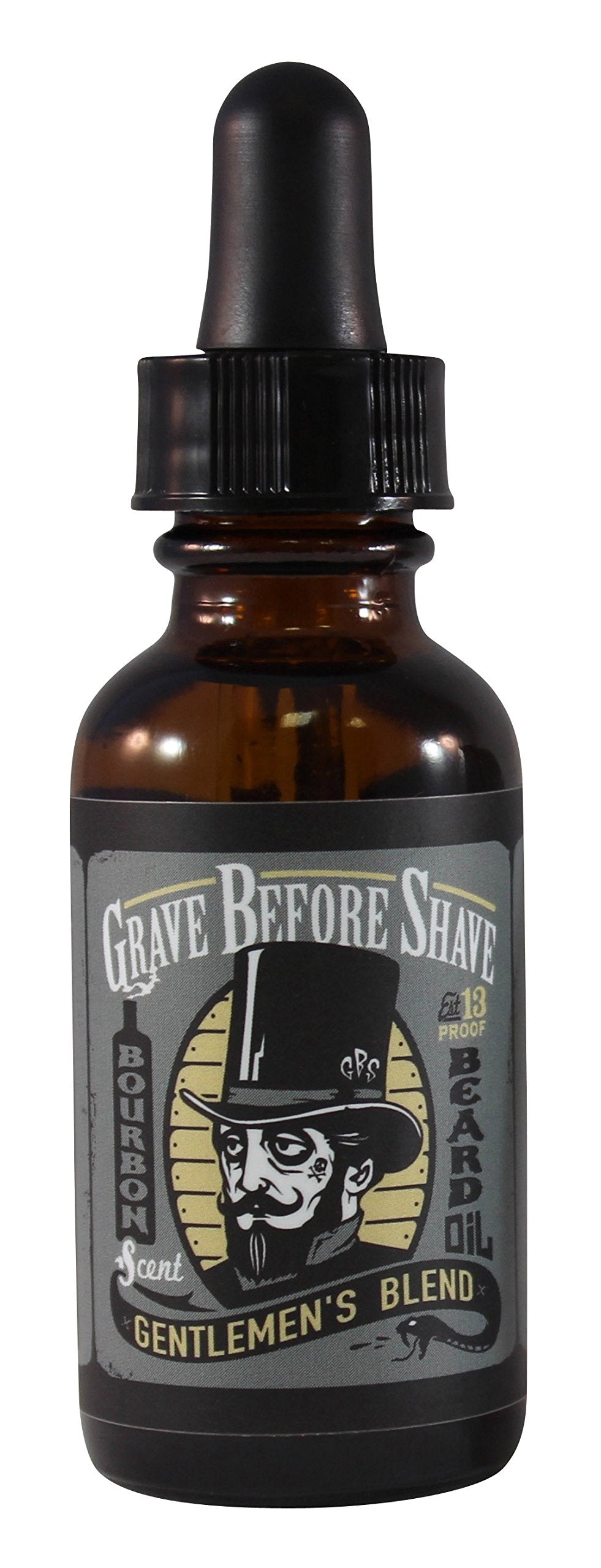 Grave Before Shave Beard Oil (Cigar Blend) 4 oz. Bottle