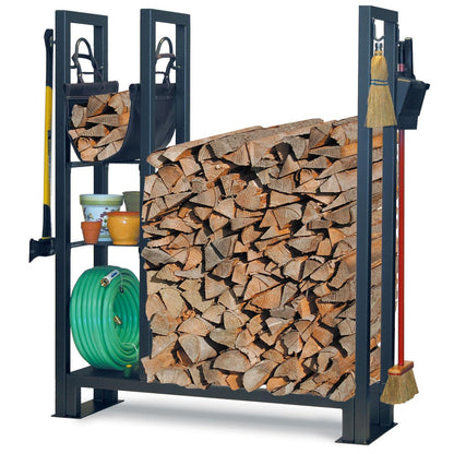 Pilgrim Home and Hearth 18565 Utility Outdoor Wood Rack