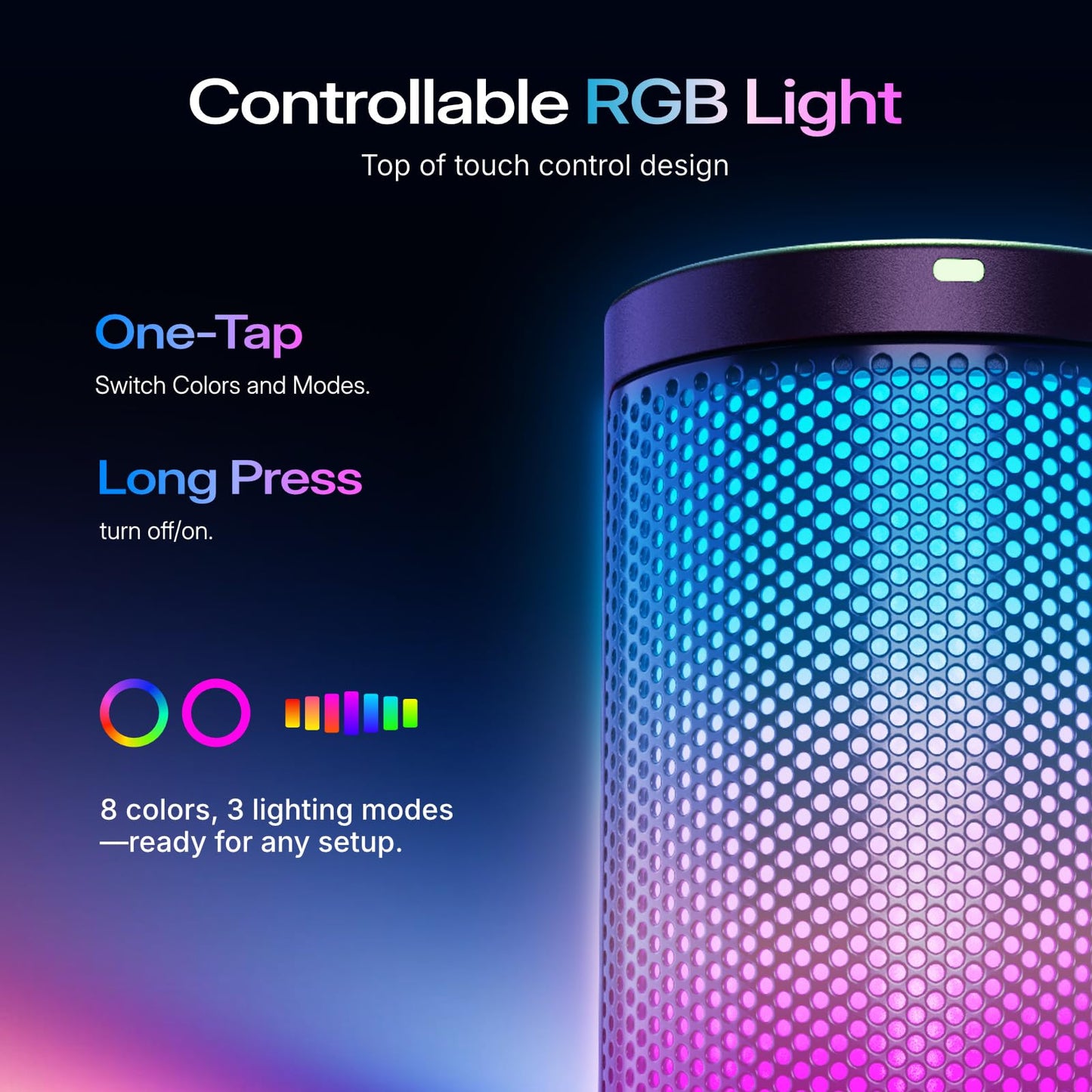 MAONO Gaming USB Microphone, Noise Cancellation Condenser Mic with Mute, Gain, Monitoring, Boom Arm Mic for Streaming, Podcast, Twitch, YouTube, Discord, PC, Computer, PS4, PS5, Mac, GamerWave DGM20S