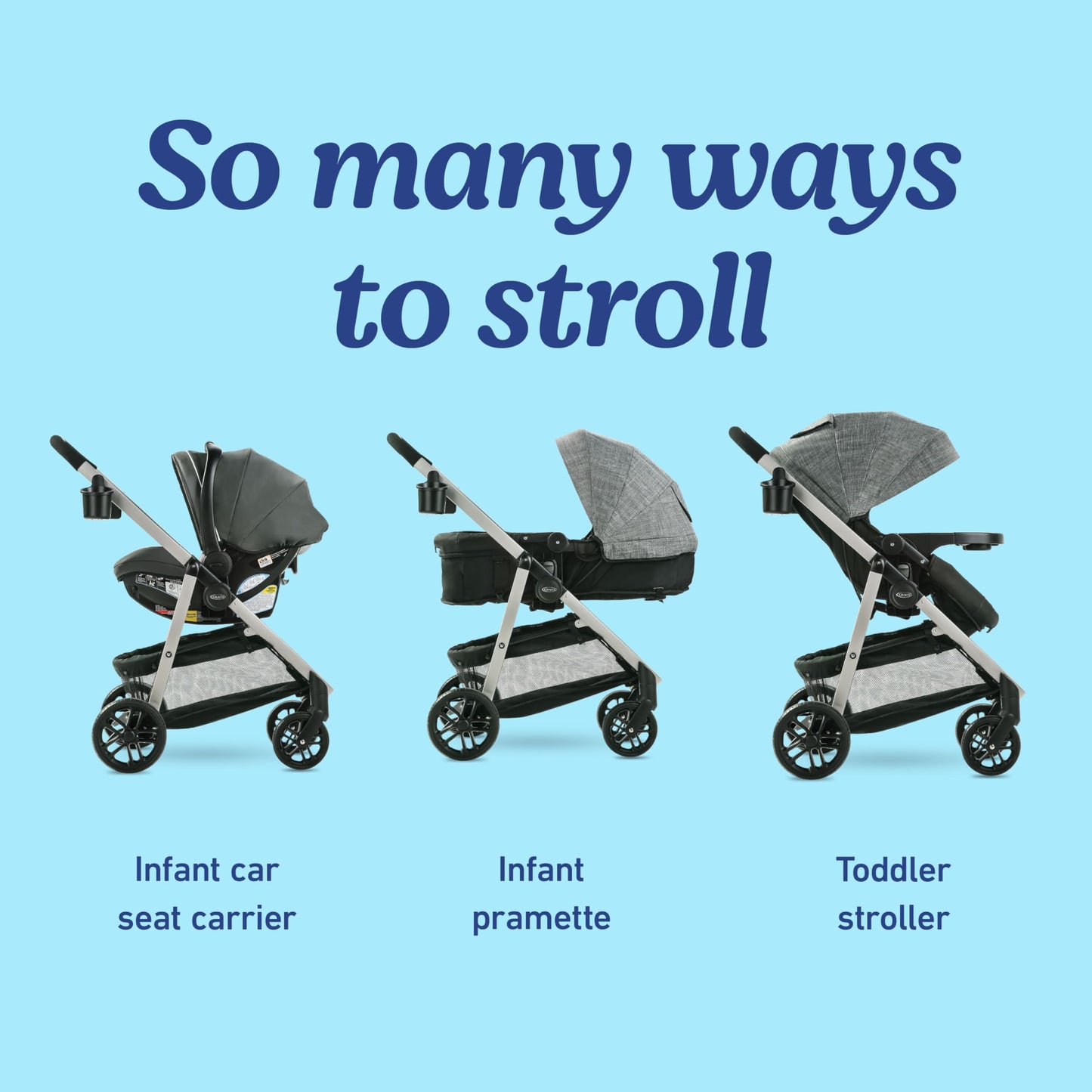 Graco® Modes™ Pramette Travel System, Ellington