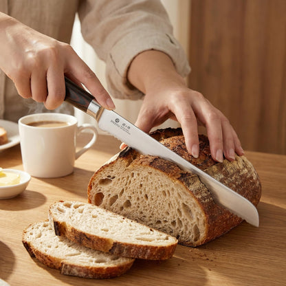 imarku Bread Knife, German High Carbon Stainless Steel Professional Grade Bread Slicing Knife, 10-Inch Serrated Edge Cake Knife, Bread Cutter for Homemade Crusty Bread, Mothers Day Gifts