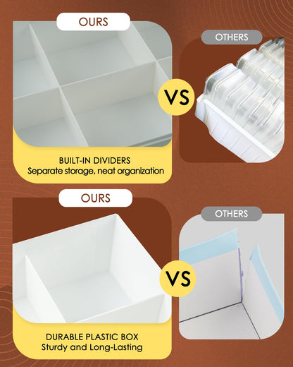 YBUTVY Diamond Art Trays with Lids, 30PCS Diamond Painting Trays with Lids ＆ Diamond Painting Storage, Diamond Painting Accessories for Diamond Art Beads (1 Pack)